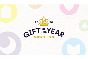 Puckator nominalizat pentru premiul „Gift of the Year 2026”