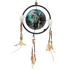 Captator de Vise - Guidance Wolf - Lup cu pui - Lisa Parker - 16cm