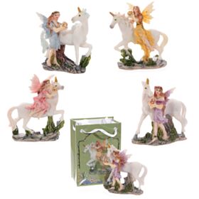Statuetă în Punguță - Zâna Florilor Sclipicioasă