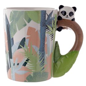 Cană cu Toartă în Formă de Panda - Pandarama