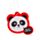 Odorizant de Mașină - Panda - Adoramals - Zmeură