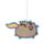 Odorizant de Mașină - Pisica Pusheen - Prăjitură cu Căpșuni