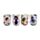 Set cu 4 Semne de Carte Magnetice - Nectar Meadows
