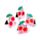 Set cu 4 Semne de Carte Magnetice - Cireșe - Cherry