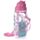 Sticlă pentru Copii cu Pai 450ml - Unicorn Fermecat