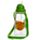 Sticlă pentru Copii cu Pai 450ml - Dinosaur - Adoramals