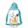 Sticlă pentru Copii cu Pai 450ml - Animale Marine