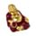 Mini Buddha Norocos cu Suport de Expunere