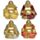 Buddha Auriu Norocos cu Sclipici