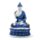 Buddha Tailandez - Alb și Albastru - Lotus
