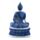 Buddha Tailandez - Alb și Albastru - Lotus