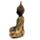 Buddha Tailandez - Negru și Portocaliu - Contemplație