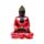 Buddha Tailandez - Roșu, Auriu și Negru - Contemplație