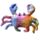 Animal Umplut cu Nisip - Crab 13cm