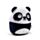 Pernă de Pluș - Panda - Squidglys - Adoramals