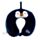 Pernă de Călătorie în Memory Relaxeazzz - Pinguin