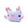 Pernă cu Mască de Ochi Relaxeazzz - Axolotl Minecraft