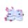 Pernă cu Mască de Ochi Relaxeazzz - Axolotl Minecraft