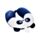 Pernă de Călătorie în Memory Relaxeazzz de Copii - Panda Banjo