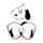 Pernă cu Mască de Ochi Relaxeazzz - Peanuts Snoopy