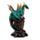 Dragon peste Bust cu Mama Natură - Verde