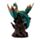 Dragon peste Bust cu Mama Natură - Verde