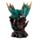Dragon peste Bust cu Mama Natură - Verde