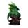 Dragon Verde pe Craniu - Enchanted Nightmare