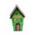 Căsuță Decorativă de Halloween cu LED - Verde