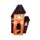 Căsuță Decorativă de Halloween cu LED - Pisică Neagră