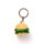 Breloc 3D din PVC - Hamburgherul Hammy - Foodiemals
