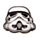 Set de 4 Suporturi pentru Pahare din Plută - Originalul Stormtrooper