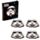 Set de 4 Suporturi pentru Pahare din Plută - Originalul Stormtrooper