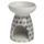 Arzător pentru Uleiuri și Ceară în Ceramică - Design Floreal - Eden