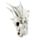 Craniu de Dragon cu Inserții Metalice
