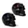 Cranii Negre cu Efect Cristal