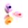 Set de 3 Markere cu Capac cu Forme - Unicorn