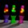 Jucărie Antistres - Lava Lamp - Luminează la Întuneric