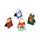 Set cu 4 Semne de Carte Magnetice - Jingle Bunch