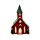 Căsuță Decorativă de Crăciun cu LED - Biserică