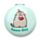 Oglindă de Poșetă - Pisica Pusheen - Pregătiri de Crăciun