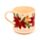 Set cu Cană în Porțelan și Suport/Capac - Christmas Botanicals
