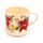 Set cu Cană în Porțelan și Suport/Capac - Christmas Botanicals
