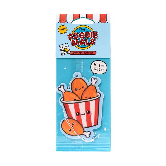 Odorizant de Mașină - Cole,Puiul prăjit  - Foodiemals - Lămâie
