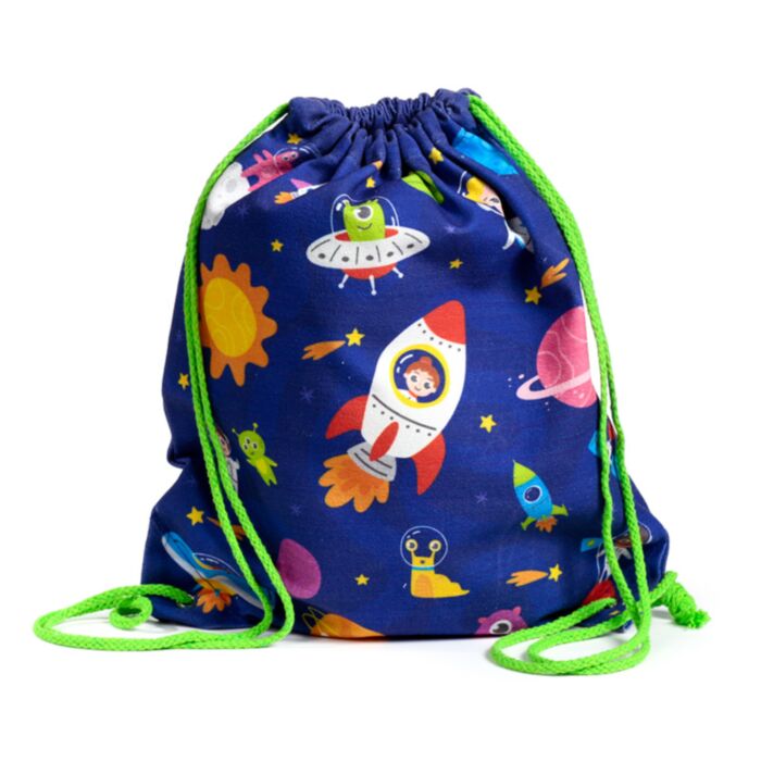Rucsac cu Șnur din Pânză - Space Cadets