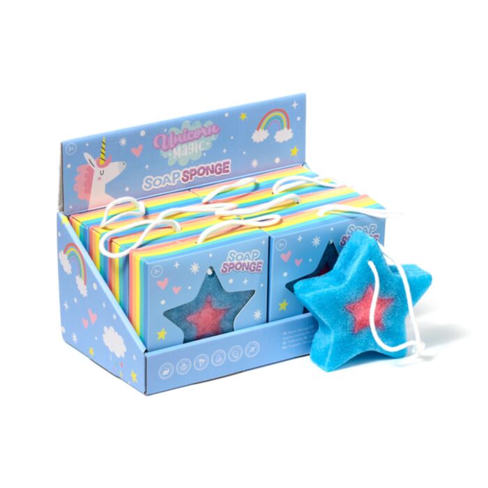 Burete de Săpun în Formă de Stea - Unicorn Magic