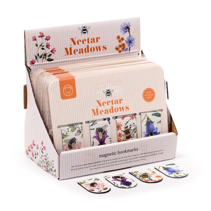 Set cu 4 Semne de Carte Magnetice - Nectar Meadows