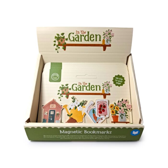 Set cu 4 Semne de Carte Magnetice - In the Garden