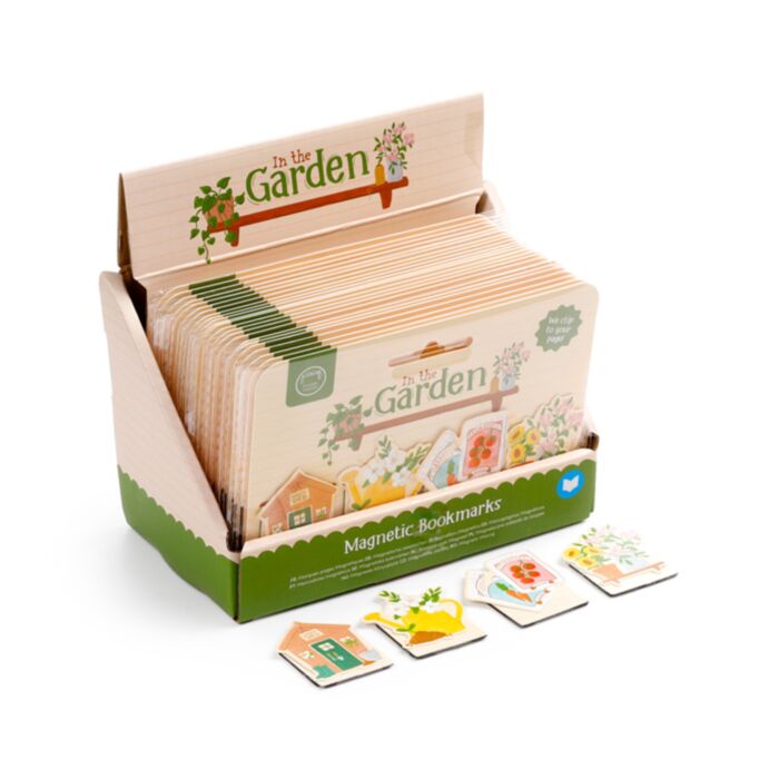 Set cu 4 Semne de Carte Magnetice - In the Garden