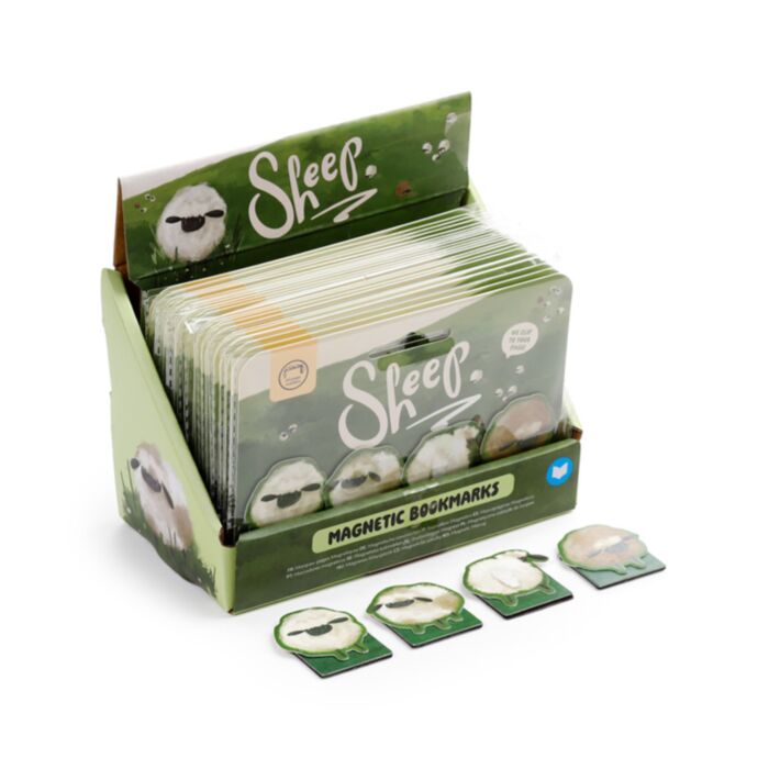 Set cu 4 Semne de Carte Magnetice - Oițe